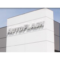 AutoFlash logo, AutoFlash contact details