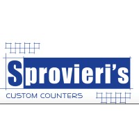 'Sprovieri''s Custom Counters' logo, 'Sprovieri''s Custom Counters' contact details