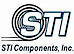 STI Components logo, STI Components contact details