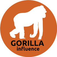 Gorilla Influence logo, Gorilla Influence contact details