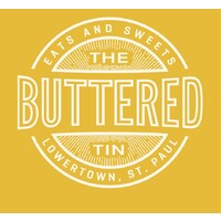 The Buttered Tin logo, The Buttered Tin contact details