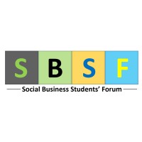 'Social Business Students'' Forum' logo, 'Social Business Students'' Forum' contact details