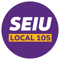 SEIU Local 105 logo, SEIU Local 105 contact details