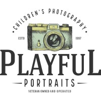 Playful Portraits logo, Playful Portraits contact details