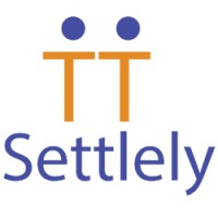 Settlely logo, Settlely contact details