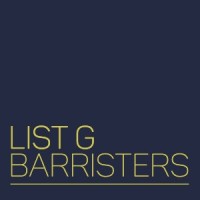 List G Barristers logo, List G Barristers contact details