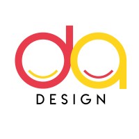 DA Design logo, DA Design contact details