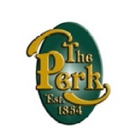 The Perk logo, The Perk contact details