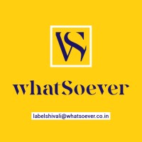 whatSoever logo, whatSoever contact details