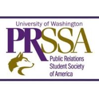 UW PRSSA logo, UW PRSSA contact details