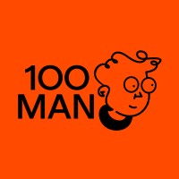 100MAN logo, 100MAN contact details