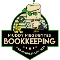 Muddy Meg@bytes Bookkeeping logo, Muddy Meg@bytes Bookkeeping contact details