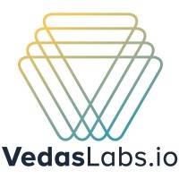 VedasLabs.io logo, VedasLabs.io contact details