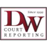 DW Court Reporting logo, DW Court Reporting contact details