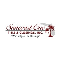 Suncoast One Title & Closings logo, Suncoast One Title & Closings contact details