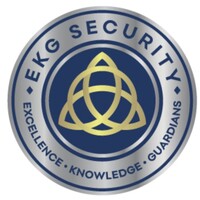 EKG Security logo, EKG Security contact details