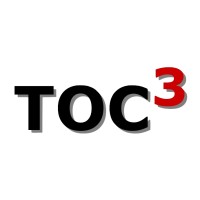 TOC3 logo, TOC3 contact details