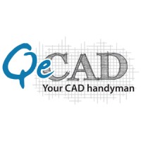 QeCAD logo, QeCAD contact details