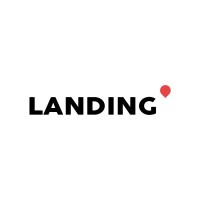 Landing logo, Landing contact details