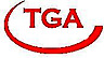 TGA - logo, TGA - contact details