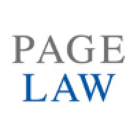 Page Law logo, Page Law contact details