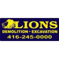 Lions Demolition logo, Lions Demolition contact details