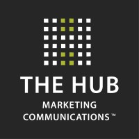 The Hub Marketing Communications logo, The Hub Marketing Communications contact details