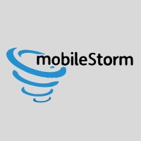 mobileStorm logo, mobileStorm contact details