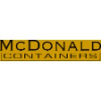 McDonald Containers logo, McDonald Containers contact details