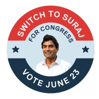 Suraj Patel for US Congress logo, Suraj Patel for US Congress contact details