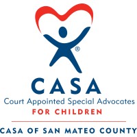 CASA of San Mateo County logo, CASA of San Mateo County contact details