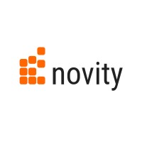 Novity logo, Novity contact details