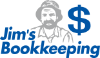 Jim's Bookkeeping logo, Jim's Bookkeeping contact details