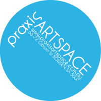 praxis ARTSPACE logo, praxis ARTSPACE contact details