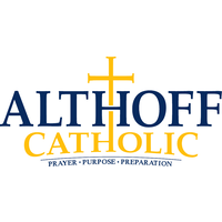 ALTHOFF CATHOLIC HIGH SCHOOL logo, ALTHOFF CATHOLIC HIGH SCHOOL contact details