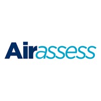 AirAssess logo, AirAssess contact details