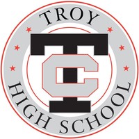 Troy High School logo, Troy High School contact details