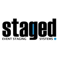 Staged logo, Staged contact details