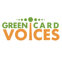 GREEN CARD VOICES logo, GREEN CARD VOICES contact details