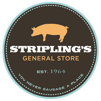 'Stripling''s General Store' logo, 'Stripling''s General Store' contact details