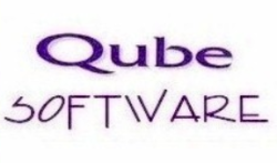 QUBE Software logo, QUBE Software contact details