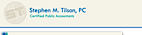 Stephen M. Tilson, PC logo, Stephen M. Tilson, PC contact details