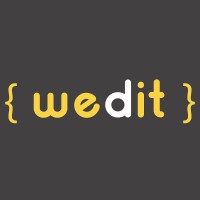 WEDIT logo, WEDIT contact details