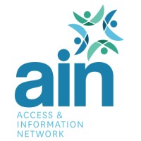 AIN logo, AIN contact details