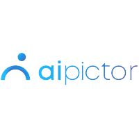 AiPictor logo, AiPictor contact details