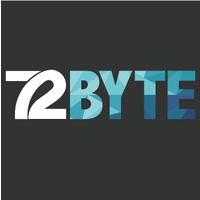 72BYTE logo, 72BYTE contact details