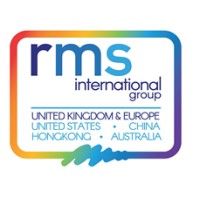 RMS International logo, RMS International contact details