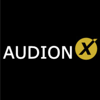 AudionX logo, AudionX contact details