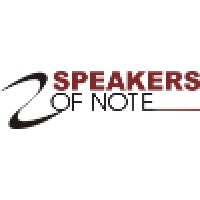 Speakers of Note logo, Speakers of Note contact details