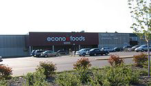 Econofoods logo, Econofoods contact details